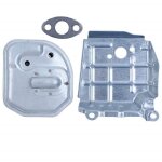 Silencieux de silencieux d�chappement avec couvercle de guide de joint kit pour honda gx35 nt hht35s ...