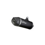 Silencieux d �chappement leovince nero pour scooter piaggio 400 mp3 2007 � 2012