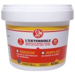 Mastic acrylique fibre - sim - lextensible - 1 kg - blanc - pr�t � lemploi