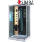 Simba cabine de douche spa - bain hydromassage - jacuzzi - 100x70cm Simba cabine de douche spa - bain hydromassage - jacuzzi - 100x70cm