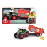 Tracteur avec remorque fendt farm trailer