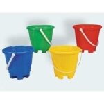 Simba toys - lot de 4 seaux burgeneimer 16 cm multicolores