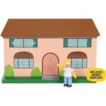 Les simpson - maison des simpson et salon diorama - chelle 25 pouces - inclus jouet figurine articule ...