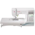 Machine � coudre - singer - quantum stylist 9960 - 600 mailles - 13 boutonni�res automatiques - lcd affichage ...