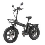 Sinohon a20 v�lo �lectrique pliable 1000w 45 km / h autonomie jusqu?� 80 km batterie 48v 22ah pneus fat ...
