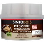 Sintobois mastic � bois avec durcisseur bo�te 170 ml / 190 g blanc