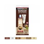 Mastic bois - sinto - sintobois - avec durcisseur - acajou - tube 66 ml / 80 g