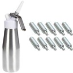 Siphon crme chantilly et mousse 500 + boite de?