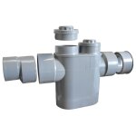Siphon disconnecteur monobloc jardibric - gris Ø125 / 100 - Évite les remontées dodeurs Siphon disconnecteur monobloc jardibric - gris Ø125 / 100 - Évite les remontées dodeurs