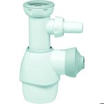 Siphon tout - en - un pour lavabo et �vier - wirquin - diam�tre 32 - 40 mm