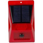 Sirne dalarme solaire sound fort 129 db lumire stroboscopique avec de mouvement tlcommande pour la ...