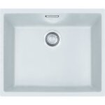 Franke - sirius - sid 110 - 50 tectonite blanc polaire evier sous - plan
