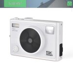 Sjlerst appareil photo num�rique ccd appareil photo num�rique 5k cam�ra vid�o num�rique wifi 72mp double ...