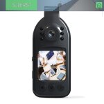 Sjlerst cam�ra corporelle de la police cam�ra corporelle 2k avec enregistrement audio et vid�o mini webcam ...