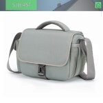 Sjlerst sac pour appareil photo avec sangle sac � bandouli�re pour optique photo cn small grey (1 appareil ...