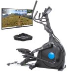 Skandika cardiocross carbon champ - v�lo elliptique - bluetooth - 19 prog - max. 150 kg - 32 niveaux ...