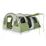 Tente familiale tunnel camping - skandika gotland 4 - 4 personnes - 480 x 310 cm - tapis de sol cousu ...