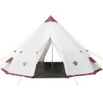 Tente tipi indien 12 personnes - skandika tipii 300 - beige - 550 cm de diamtre - 300 cm de hauteur