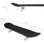 Skateboard 7 couches de planche d�rable + roues en pu 79 * 195 * 95cm[776]