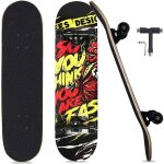 Skateboard complets pour débutants adultes jeunes adolescents filles garçons 31 x 8 planches À roulettes ... Skateboard complets pour débutants adultes jeunes adolescents filles garçons 31 x 8 planches À roulettes ...