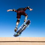 Skateboard complet rtro pour enfants adolescents adultes avec roues lumineuses led