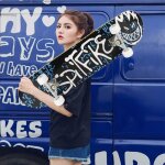 Skateboard deck complet - planche À roulettes 84 * 58 * 43cm - lettre spitfire motif Skateboard deck complet - planche À roulettes 84 * 58 * 43cm - lettre spitfire motif
