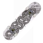 Skateboard pour enfants adultes 31 pouces - deux serpents - noir - 4 roues