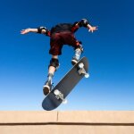 Skateboard professionnel complet - charge max 150 kg - 4 roues - glisse urbaine Skateboard professionnel complet - charge max 150 kg - 4 roues - glisse urbaine