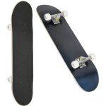 Skateboard yagewa - print bois - pu roues - feu bleu motif - longueur 79cm
