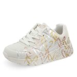 Skechers chaussures uno lite - metallic love - 314067l - ntmt blanc