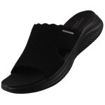 Skechers mules pour femme 164055 - bbk noir