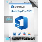 Sketchup pro 2026 ? windows ? licence perp�tuelle ? 1 pc ? t�l�chargement + cl� d?activation ? livraison ...