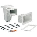 Skimmer 15 l panel protect - grande meurtrire - blanc