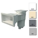 Skimmer prestige 175 l astral grande meurtri�re - piscine b�ton / linergris anthracite - vis vis parker ...