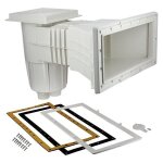Skimmer standard grande meurtri�re - astralpool - blanc - d�bit 5 m3 / h - piscine liner et pr�fabriqu�e ...