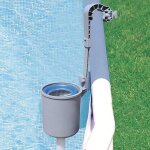 Skimmer de surface deluxe pour piscineskimmer pour surface de piscine  montage mural skimmer automatique ...
