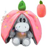 Peluche - napasa - �ne fraise - battement de c?ur - couleurs vives - pour b�b� 3 ans