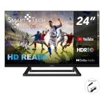 Smart tech tv led hd 24 (60 cm) smart tv web os - 24hw01v3 - netflix prime video youtube 3xhdmi - 2xusb ...