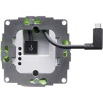 Smart things prise encastrable s24 c ? chargeur 12w pour ipad / ipad pro sortie micro?usb (gris)