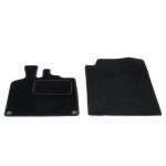 Tapis de sol pour smart fortwo 451 (2007 - 2014) - sur mesure - lot de 2 - tapis voiture