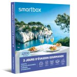 Coffret cadeau smartbox - 3 jours d'vasion gourmande - 2 nuits avec petits - djeuners et 2 dners pour ...
