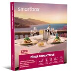 Coffret cadeau smartbox - dner romantique - 1 menu romantique avec vin, champagne ou cocktail pour 2 ...