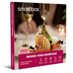 Coffret cadeau smartbox - rendez - vous gourmand - 1 menu gourmand avec ou sans boissons pour 2 personnes ...