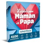 Coffret cadeau smartbox - loisirs pour maman et papa - 1 activit pour 2 personnes