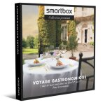 Coffret cadeau smartbox - voyage gastronomique - 1 nuit avec petit - djeuner et dner pour 2 personnes ...