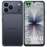 Smartphone pas cher hotwav a17 pro max - cadeaux valentin - 675 pouces hd + 5160mah 3 + 128go 13mp t�l�phone ...