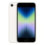 Smartphone iphone se3 (mod�le 2022) - 3�me g�n�ration (couleur: blanc - capacit� de stockage: 64gb)