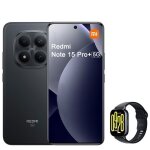 Smartphone xiaomi redmi note 15 pro + 5g 683 double nano sim 512 go noir + redmi watch 5 active