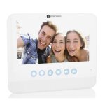 Smartwares moniteur supplmentaire 7 pouces 2 fils pour visiophone dic - 22202