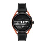 Smartwatch emporio armani connected gen 5 matteo rouge aluminium bracelet caoutchouc art5025 32